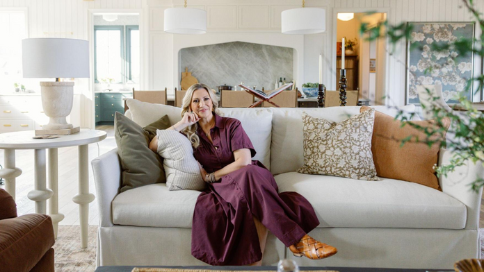 Modern Traditional Living Room: Inside the Scout House