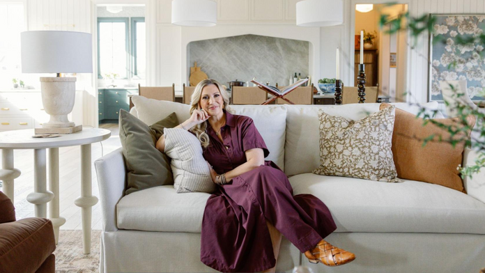 Modern Traditional Living Room: Inside the Scout House