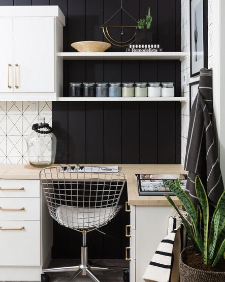 Design & Photo by LifestyledCo | Black Beauty by Benjamin Moore