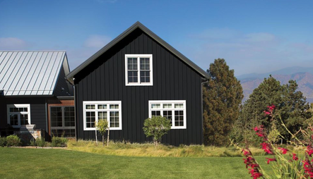 Image by Benjamin Moore | Black Satin by Benjamin Moore