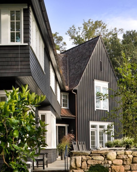 Design & Photo by Ike Kligerman Barkley | Onyx by Benjamin Moore