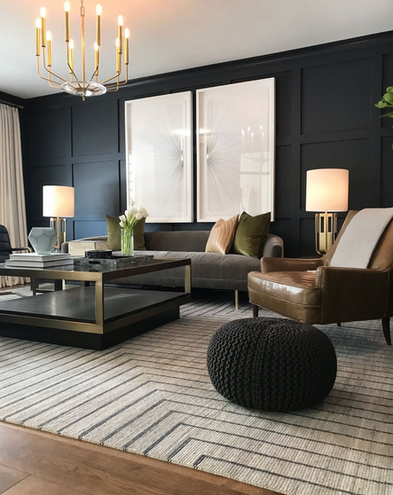 Image by Victoria Tonelli | Hale Navy by Benjamin Moore