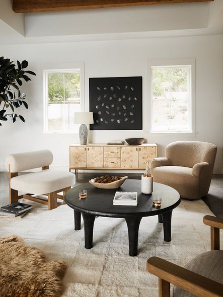 Image via Four Hands | SHOP THE LOOK: Kadon Chair, Tanner Chair