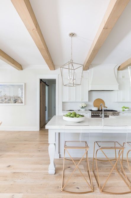 SHOP THE LOOK | Johnson Counter Stools, Black Mod Charcuterie Board, White Color Block Flower Vase