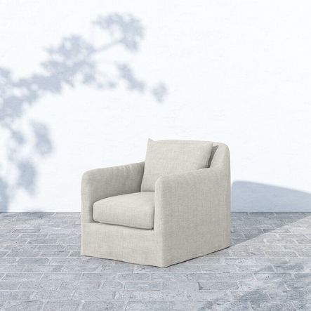 The Dade Outdoor Chair in Stone Gray