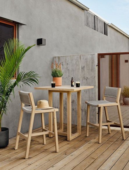 SHOP THE LOOK: Delano Bar Stool, Stapleton Bar Table