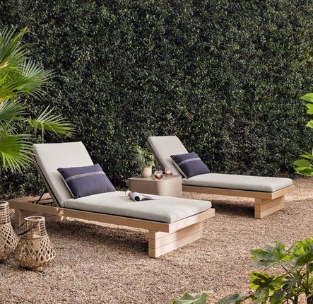 SHOP THE LOOK: Leroy Washed Brown Chaise, Ivan Square End Table, Alese Charcoal Pillow Set