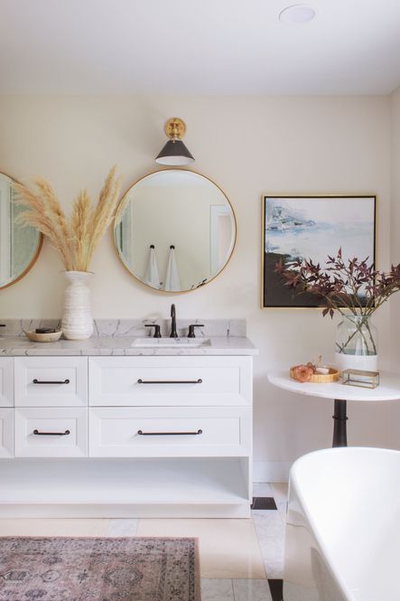 SHOP THE LOOK: Marine Vase, Metal No. 2 Sconce, Cobus Side Table