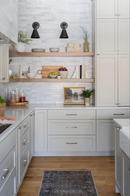 Design by Bodine White | Photography by Scout &amp; Nimble | SHOP THE LOOK: Ezekiel Cerused Forest Black Dark Hardwood Cabinet
