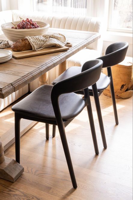 Design by Bodine White | Photography by Scout &amp; Nimble | SHOP THE LOOK: Amare Sonoma Black Dining Chair