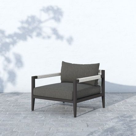 The Sherwood Outdoor Chair in Charcoal