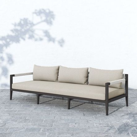 The Sherwood Outdoor Sofa in Faye Sand