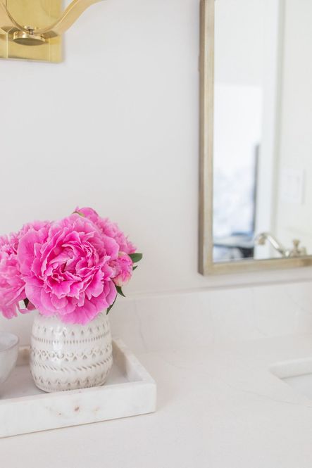 SHOP THE LOOK: Small Indie Vase, Uttermost Brayden Mirror