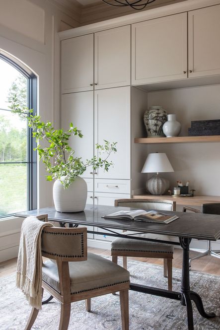 SHOP THE LOOK: Carter Dining Chair, Rhys Decorative Trays, Santorini Vase