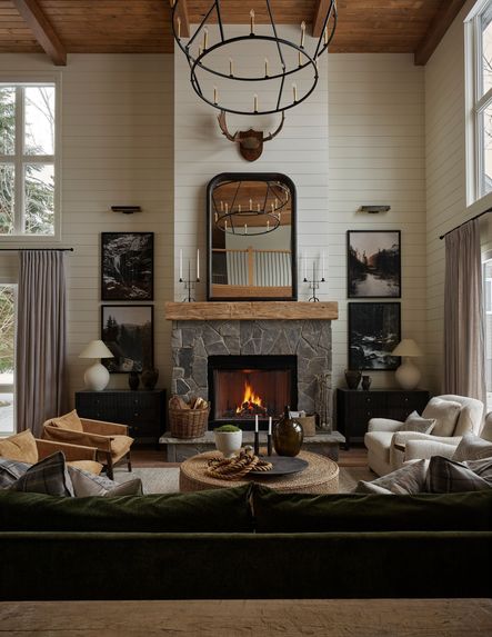 Home Tour | Rustic Meets Organic Elegance in this Modern Ski Chalet by TOM Interior Design Studio