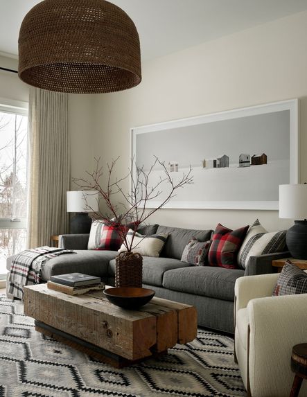 Home Tour | Rustic Meets Organic Elegance in this Modern Ski Chalet by TOM Interior Design Studio