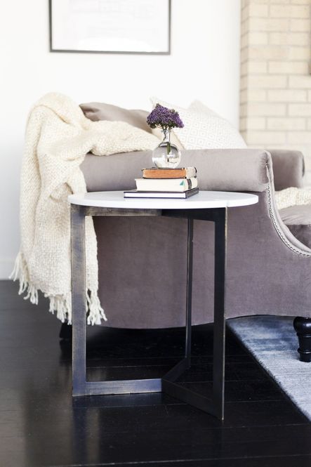 Design by Bodine White | Photography by Emily Sewell | SHOP THE LOOK: Kiva End Table