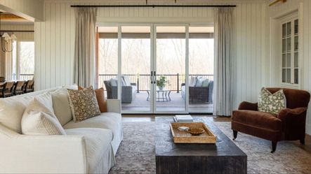 Modern Traditional Living Room: Inside the Scout House