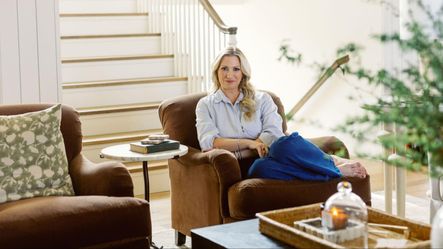 Modern Traditional Living Room: Inside the Scout House