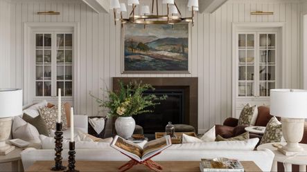 Modern Traditional Living Room: Inside the Scout House