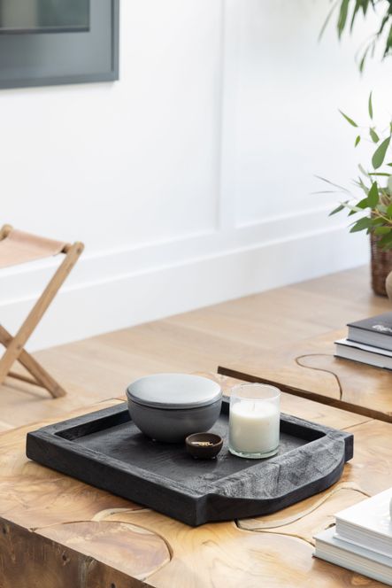 Design by Bodine White | Photography by Scout &amp; Nimble| SHOP THE LOOK: Vert Coffee Table, Tadeo Square Tray