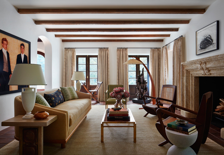 Design by Nina Farmer Interiors | Photography by Stephen Kent Johnson | Styling by Michael Reynolds | Home Tour