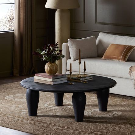 Maricopa Dark Totem Coffee Table