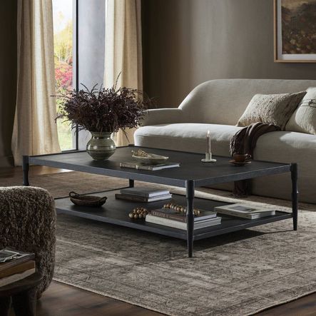 Augusta Textured Iron Coffee Table