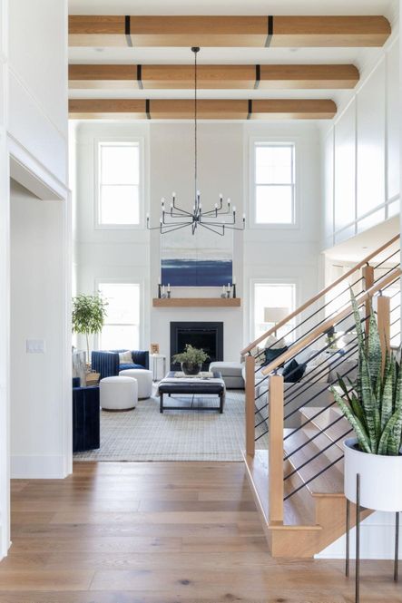 Design by Bodine White | Image via Scout & Nimble | SHOP THE LOOK: Salem 16-Light Forged Iron Chandelier