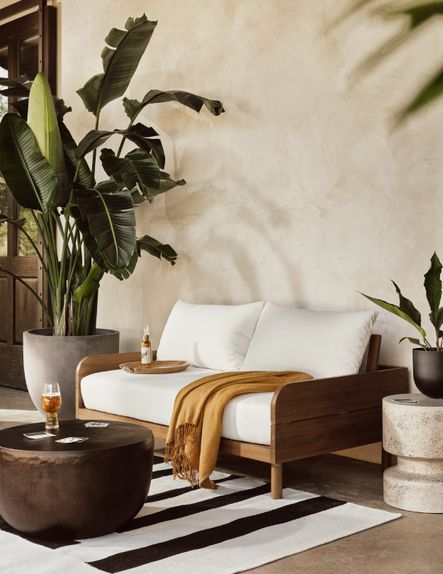 Image via Four Hands | SHOP THE LOOK: Culver Outdoor Sofa