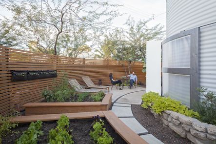 Design, construction, and landscaping by Christoph Kaiser of Kaiserworks